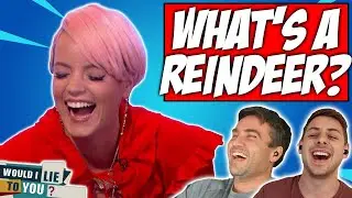 Did LILY ALLEN Believe Reindeer Were Fictional Creatures? | WILTY Reaction