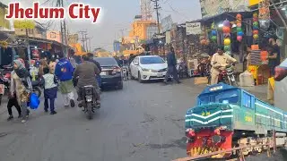 Jhelum city tour ||  jhelum city vlog || jhelum city punjab pakistan ||  Drone Video