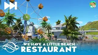 Planet Coaster Speed build - Isla Napali - Beach Restaurant