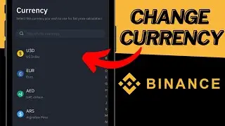 How To Change Currency on Binance App | Convert to USD or EUR