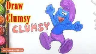 How to Draw Clumsy, Cartoon Characters #43