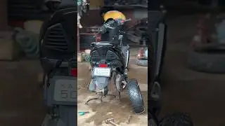 upgrade tyre size 120 profile tvs ntorq 125🔥🔥 #shorts #viral #automobile