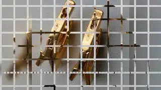 Серьги с бриллиантами, золото 750