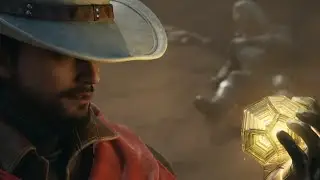 Channeling my inner jaren Ward 7th Column Golden Gun 🔫 🌟 Destiny 2 Renegades 