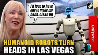 From Stocking Shelves to Fighting Loneliness: Humanoid Robots Draw Attention at CES