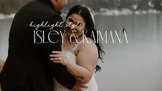 A Love That Traveled Oceans: Isley & Kaimana&rsquo;s Snowy Lake Tahoe Vow Renewal