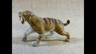Safari Ltd. - Wild Safari - Smilodon (Sabre Toothed Tiger) - set # 279729 - review