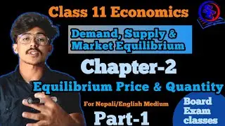 find out equilibrium price & quantity || Class 11 Economics, Chapter-2 || Numerical (part-1)