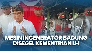 Mesin Incenerator Digunakan Badung Disegel Kementrian LH, DLHK Rencana Perbaiki Hasil Uji Emisi