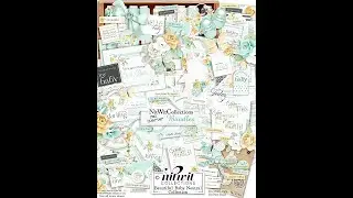 Beautiful Baby Neutral Collection | Digital Scrapbooking, Scrapbooking, Card Making, Mini Album