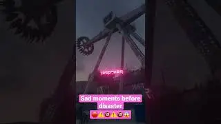 Moments before disaster ⚠️ #capcut #funfair
