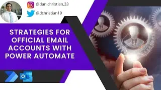 Strategies for Official Email Accounts With Power Automate