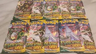 EVOLVING SKIES - 10x Packs - Alternate Art Pulled - Pok&eacute;mon Cards Opening