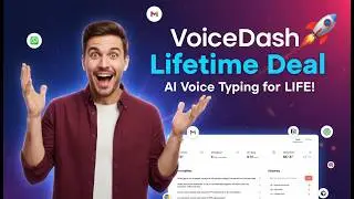 VoiceDash Lifetime Deal &ndash; AI Voice Typing for LIFE! 🚀