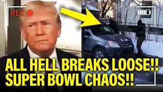 All HELL BREAKS LOOSE as ICE RAMPS UP for SUPER BOWL!!