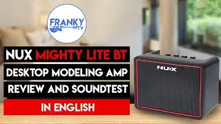 NUX mighty lite bt amp review in English