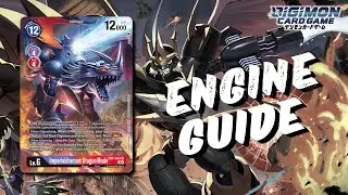 My First Engine Guide Video! Imperialdramon Red/Purple - Digimon Card Game.