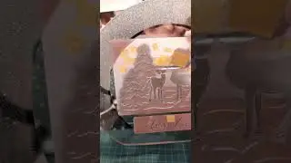 New Colour Etching on Glass Technique