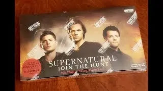 Cryptozoic Supernatural Seasons 4-6 Hobby Box Break!