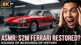 ASMR 1966 Ferrari 330 GT 🔊 Fully Restored | Pure Classic Ferrari Sounds