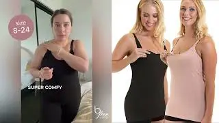 Bamboo Bliss: The Ideal Nursing Camisole for Moms 🤱