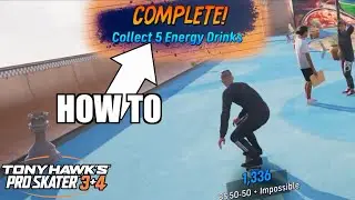 How to Collect 5 Energy Drinks on Cruise Ship Tony Hawk Pro Skater 3+4
