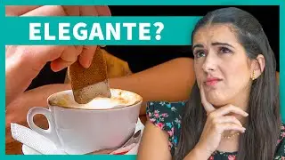 Molhar o pão no café é elegante? | Perguntas e Respostas #1