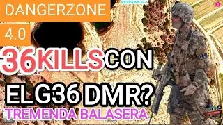 ⚪DMR 36 KILLS💀 airsoft DangerZone 4.0 en Zona Zero Adventure (G36E Specna chetado hasta las trancas)