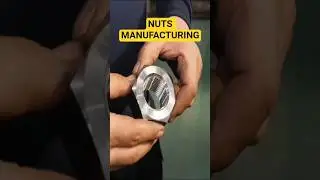 HOW to MAKE BIG NUTS #forging #bolt #manufacturebootandnut