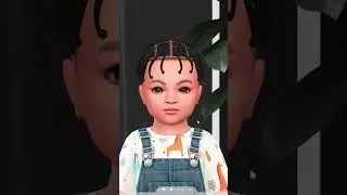 Toddler Makeovers in CAS🥰 #sims4 #100babychallenge #simplysimulated