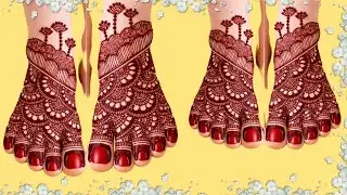 26 junwary Foot Mehndi Design / Simple Paw ki Mehandi / Leg Mehndi Design / 