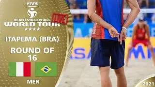 Lupo/Ranghieri vs. Saymon/Oscar - Men's R16 | 4* Itapema 2021