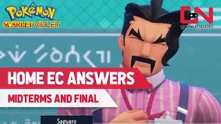 All Home Ec Answers in Pokemon Scarlet and Violet - 6 Classes, Midterm and Final