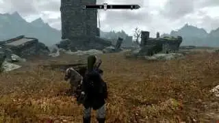 Skyrim sword and shield on back working! (Dual Sheath Redux)