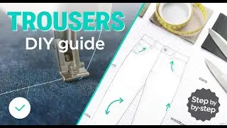Detailed Guide to Making Trendy Tailored Trousers