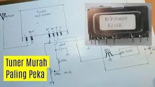 Cara Pasang Tuner FM Korea KCF204BV pada Kit IC LA1260