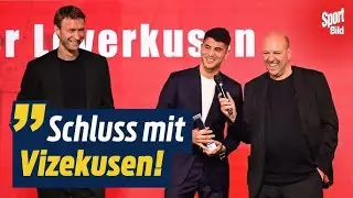 Bayer Leverkusen ist die &bdquo;Mannschaft des Jahres&ldquo; - SPORT BILD Award