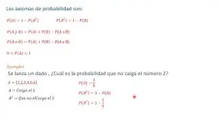 AXIOMAS DE PROBABILIDAD