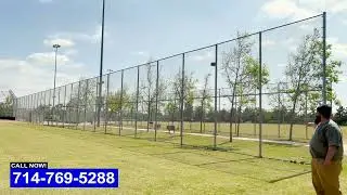 Baseball Field Fence Installation Services Orange County CA
