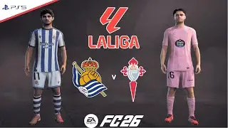 Real Sociedad v Celta Vigo | La Liga 25/26 - Round 21 | Match Simulation | FC 26 PS5&trade;[4K]