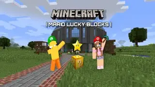 We Battle to the Death | Mario Minecraft Lucky Blocks |