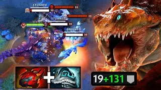 Unkillable Raid Boss Primal Beast 44Kills🔥🔥🔥Shiva Build + Heart Builds x2 Rampage by Goodwin Dota 2