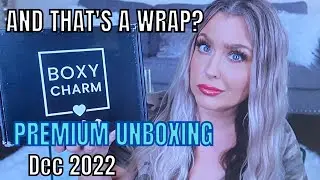 BOXYCHARM PREMIUM UNBOXING DECEMBER 2022 | THAT'S A WRAP BOXY | HOTMESS MOMMA MD