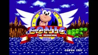 [ CLICKTEAM FUSION ] Sonic 1 Title Screen remake + Level Select