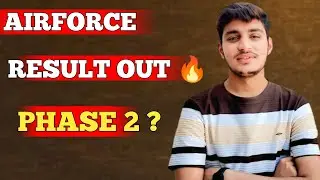 🇮🇳 Indian Airforce Result 2025 Out | Phase 2 Preparation Starts Now!