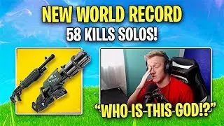 58 KILL SOLO WORLD RECORD *Most Kills in Fortnite HISTORY*