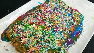 TARTA ARCOIRIS SIN HORNO Y SIN GLUTEN EN 5 MINUTOS