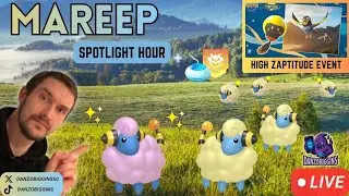 Mareep Spotlight Hour & High Zaptitude Event on Pok&eacute;mon GO - LIVE! ⚡