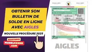 Comment obtenir son bulletin de solde en ligne avec AIGLES (MINFOPRA)