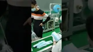 1 To 1 Inner Ear Loop Face Mask Machine For Hospital  Video